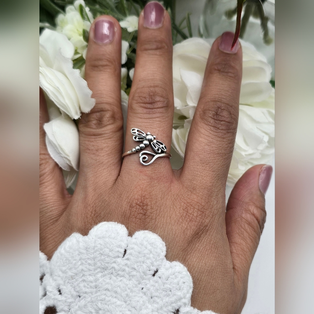 🥰 DRAGONFLY RING - Picture 2 of 7